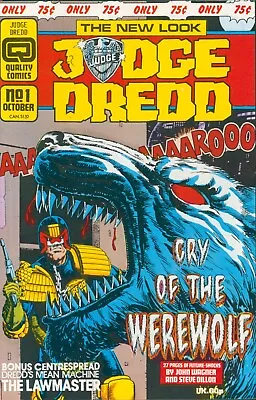Buy Judge Dredd # 1 & 2~ Quality Comics 1986 ~ Vf • 7.77£