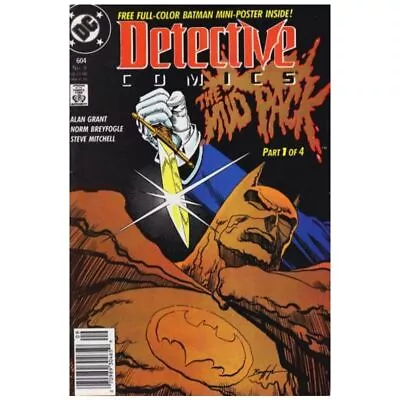 Buy Detective Comics #604 Newsstand  - 1937 Series DC Comics VF+ [h: • 7.32£