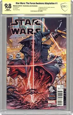 Buy Star Wars The Force Awakens Adaptation 1NICKELCITY CBCS 9.8 SS Adams 2016 • 132.02£