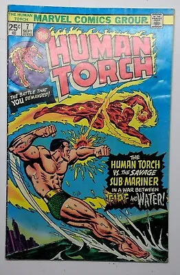 Buy Human Torch 7 FN- 5.5 1975 Reprints Strange Tales 107, Sub-Mariner Original Toro • 3.07£