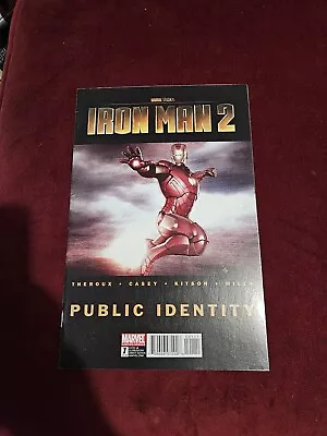 Buy Iron Man 2 Public Identity #1 Comic • 6£