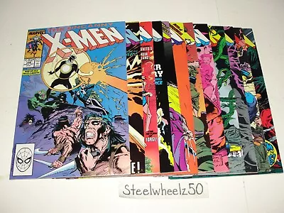 Buy Uncanny X-Men 12 Comic Lot Marvel 1989 249 250 253 255 257 258-260 262 263-265 • 34.94£