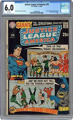 Buy Justice League Of America #76 CGC 6.0 1969 2009813007 • 69.89£