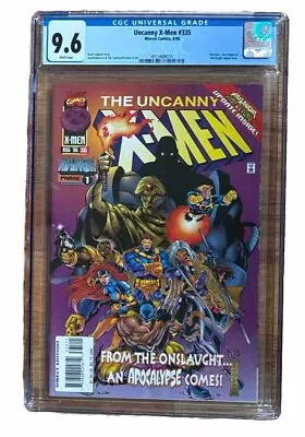 Buy Uncanny X-Men #335 CGC 9.6 (1996) -Avengers, Apocalypse & Onslaught App • 27.18£