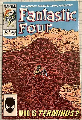 Buy Fantastic Four #269 NM High Grade 1st Appearance Terminus 1984 Marvel Comics • 7.76£