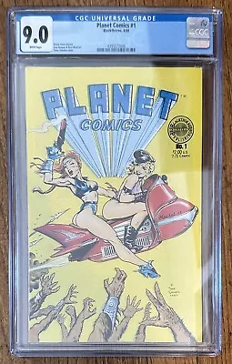 Buy Planet Comics #1 - Dave Stevens Cover - CGC 9.0 - Blackthorne Comics • 232.98£