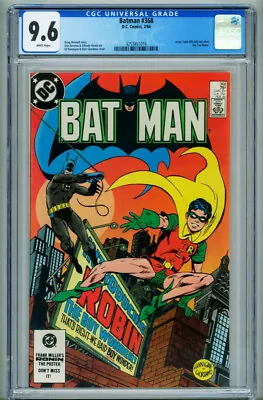 Buy Batman #368  1984 - DC -CGC 9.6 - Comic Book • 100.96£