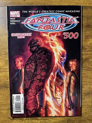 Buy Fantastic Four 500 Mark Waid Marvel Comics 2003 • 2.29£