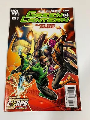 Buy Green Lantern 25 🔑1st App LARFLEEZE & ATROCITUS🔥DEATH ANTI MONITOR🔥2008 NM • 19.42£