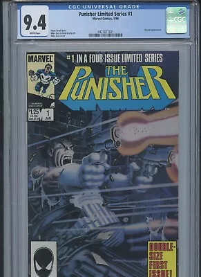 Buy Punisher Limited Series #1 1986 CGC 9.4 • 100.96£