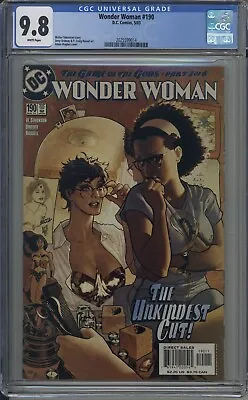 Buy Wonder Woman # 190 CGC 9.8 ADAM HUGHES COVER • 69.89£