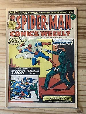 Buy Spider-man Comics Weekly # 20 Date 30/6/73 Reprints Amazing Spider-man # 26 Vfn • 10£