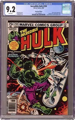 Buy Incredible Hulk #250 CGC 9.2 Newsstand 1980 4217783015 • 89.31£