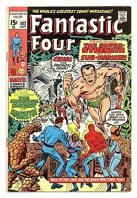 Buy Fantastic Four #102 VG 4.0 1970 • 13.59£