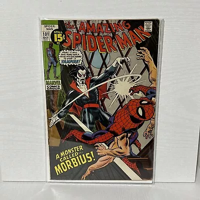 Buy Amazing Spider-Man #101 Marvel Comics (Vol 1 1962 Series) VG+ Morbius Spiderman • 155.32£