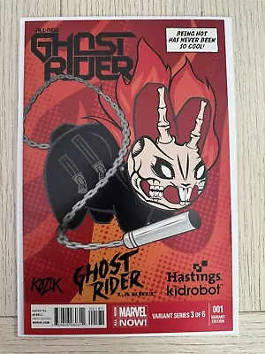 Buy All New Ghost Rider 1 Hastings Variant Kozik NM 1st App Robbie Reyes Marvel • 46.59£