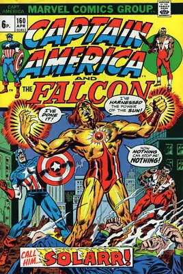 Buy Captain America (1968) # 160 UK Price (3.0-GVG) 1st App. Solarr 1973 • 6.75£