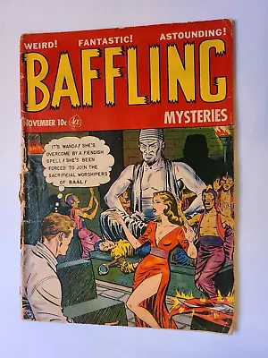 Buy Baffling Mysteries # 11 Ace Periodical House 1952 Gene Colon Art • 69.12£