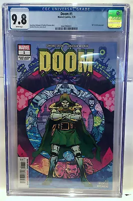 Buy Doom #1 One-Shot (2024) CGC Graded 9.8 Marvel Comics • 99.99£