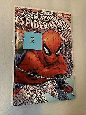 Buy Amazing Spider-Man #700 QUESADA 1:100 Retailer Incentive Variant Cover 2 Of 2 NM • 93.36£