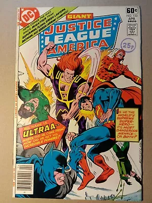 Buy Justice League Of America  #153 Giant Size May 1978 • 4.99£