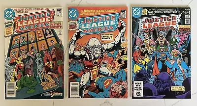 Buy Justice League Of America 195-197 / DC Comics Bronze Age 1981 Lot / George Perez • 7.77£
