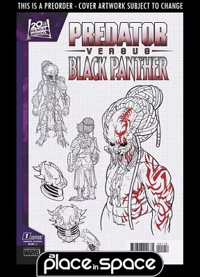 Buy (wk34) Predator Vs Black Panther #1g (1:10) Design Variant - Preorder Aug 21st • 7.99£