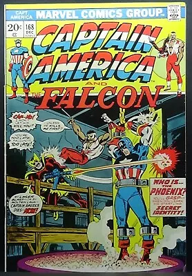 Buy Captain America #168 5.5 Vg+/fine- 1st  Appearance Of Baron Zemo 2!!  • 15.53£