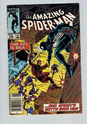 Buy Amazing Spider-Man (1963) # 265 Newsstand (4.0-VG) (174156) 1st Silver Sable ... • 18£