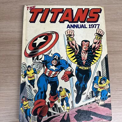 Buy Vintage/ The Titans Hardback/Annual/1977/Marvel Comics/ X - Men Avengers/ Good • 12.99£