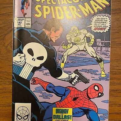 Buy Marvel Comics Spectacular Spiderman #143 (October 1988) - 1st App Of Carlos Lobo • 3.11£