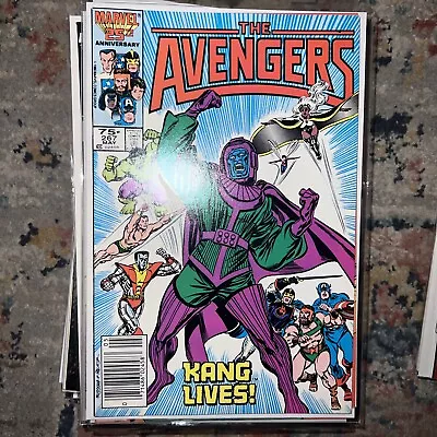 Buy 🔥AVENGERS #267  (1st Council Of Kang) NM! Marvel 1986 Newsstand Variant! Key🔥 • 17.08£