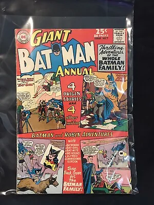 Buy Giant Batman Annual #7 Joker! Bat-Mite! Silver Age DC Comics 1964! • 46.60£