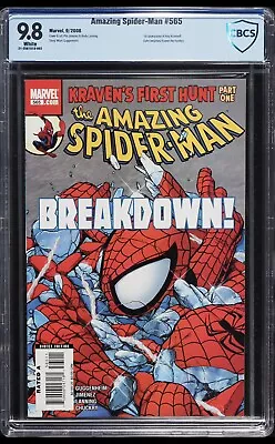 Buy ☢️amazing Spider-man #565 Cgc 9.8☢️1st Appearance Of New Kraven☢️key Issue☢️ • 116.48£