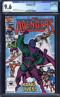 Buy Avengers #267 Cgc 9.6 White Pages // Kang Appearance Marvel Comics 1986 • 54.36£