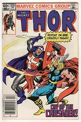 Buy Mighty Thor #330 - The Coming Of The Crusader! • 6.06£