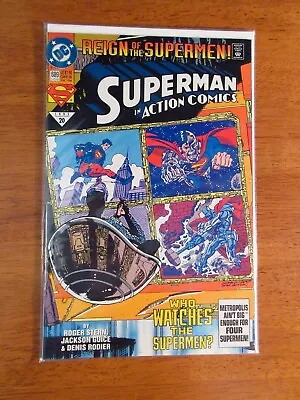 Buy ACTION COMICS (Superman) #689 **1st Black Suit!** (NM-) • 6.60£