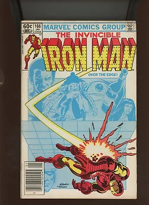 Buy (1983) Iron Man #166: BRONZE AGE! KEY ISSUE! NEWSSTAND COPY! (4.0) • 3.71£