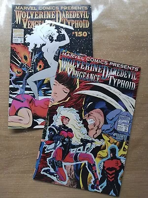 Buy Marvel Comics Presents 150, 151.  Wolverine, Daredevil, Vengeance And Typhoid. • 6£