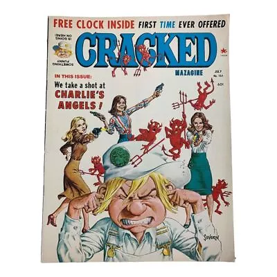 Buy Vintage Cracked July 151 Charlie's Angels 1977 USA Comic Magazine Book Used • 19.99£