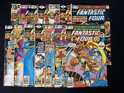 Buy Fantastic Four #204-217 Galactus Vs Sphinx, Skrull Aging Ray, Terrax - 14 Books • 62.13£