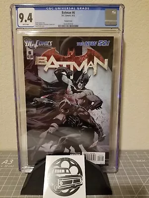 Buy Batman #6 CGC 9.4  1:25 Variant Cover 1st Court Of Owls New 52 Snyder • 100.96£