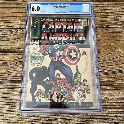 Buy Captain America 100 CGC 6 • 350£