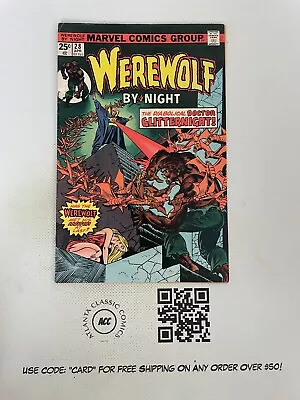 Buy Werewolf By Night # 28 VF Marvel Comic Book Monster Horror 15 TS1 • 31.06£
