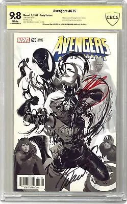Buy Avengers #675J Acuna Party Variant CBCS 9.8 SS Zub/ Waid 2018 18-39BD0E0-010 • 104.84£