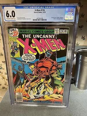 Buy Uncanny X-Men #116 CGC 6.0..1ST Mention Of Wolverine's Healing Factor.UNRESTORED • 77.65£
