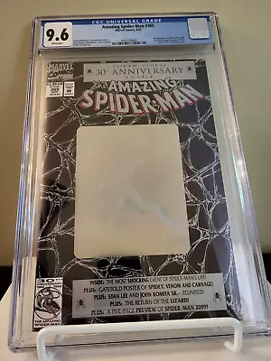 Buy Amazing Spider-Man #365 CGC NM+ 9.6 White Pages 1st Spider-man 2099! Marvel • 46.59£