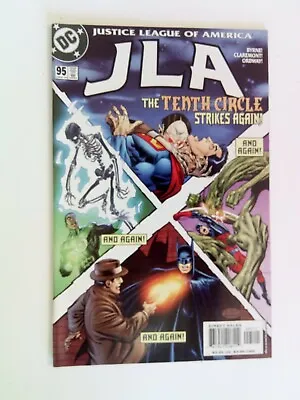 Buy JLA #95 DC 2004 NM- John Byrne Doom Patrol Green Lantern Batman Atom 1st Print • 3.10£