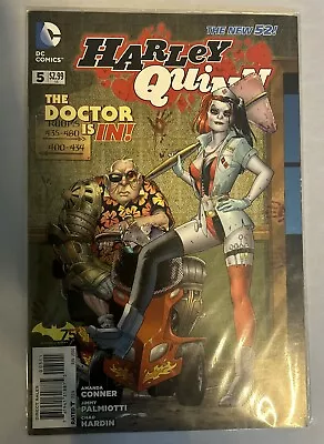 Buy Harley Quinn The Doctor Is In #5  2014 Comic Book Protective Sleeve • 6.99£