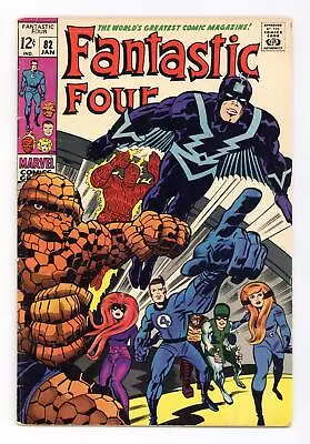 Buy Fantastic Four #82 GD+ 2.5 1969 • 10.10£